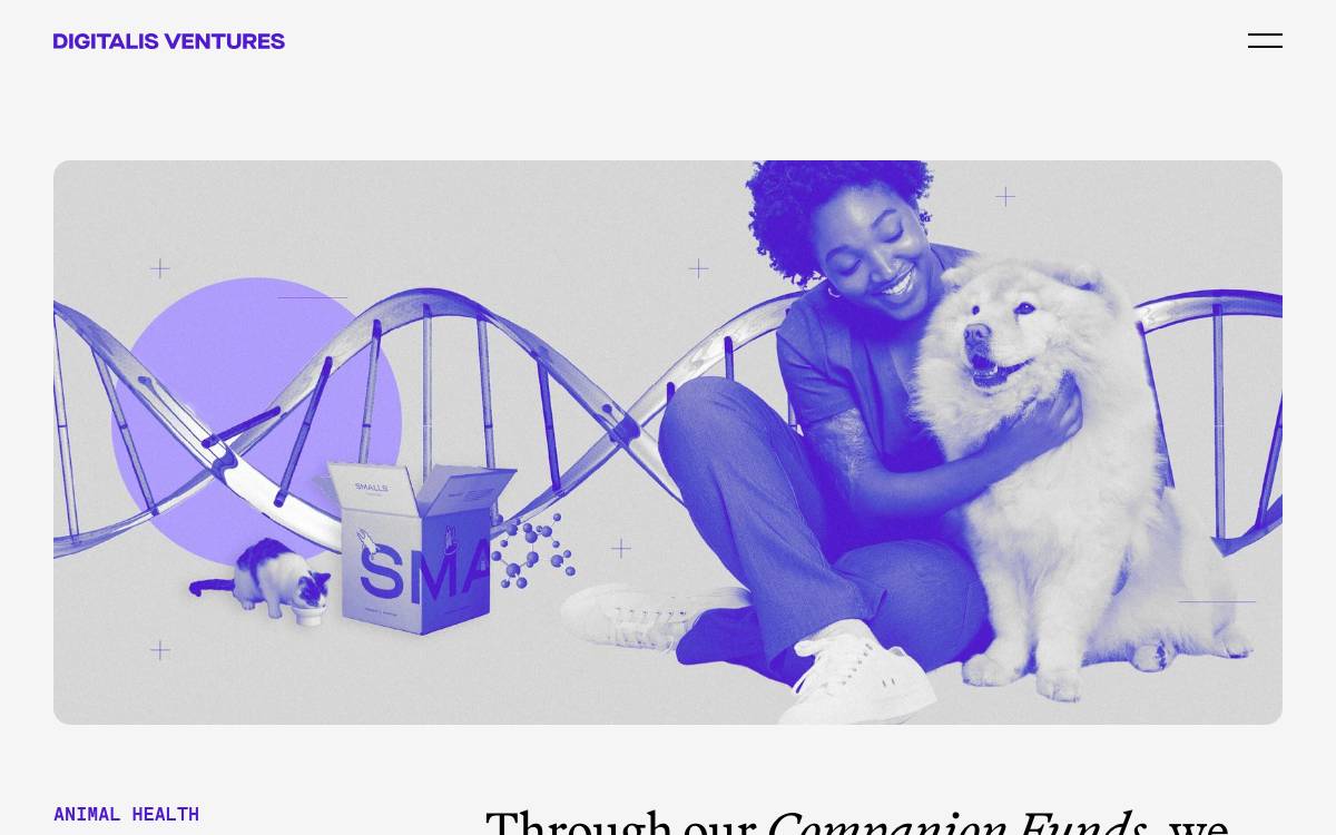 Companion Fund website preview