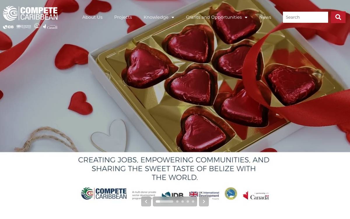 Compete Caribbean Partnership Facility website preview