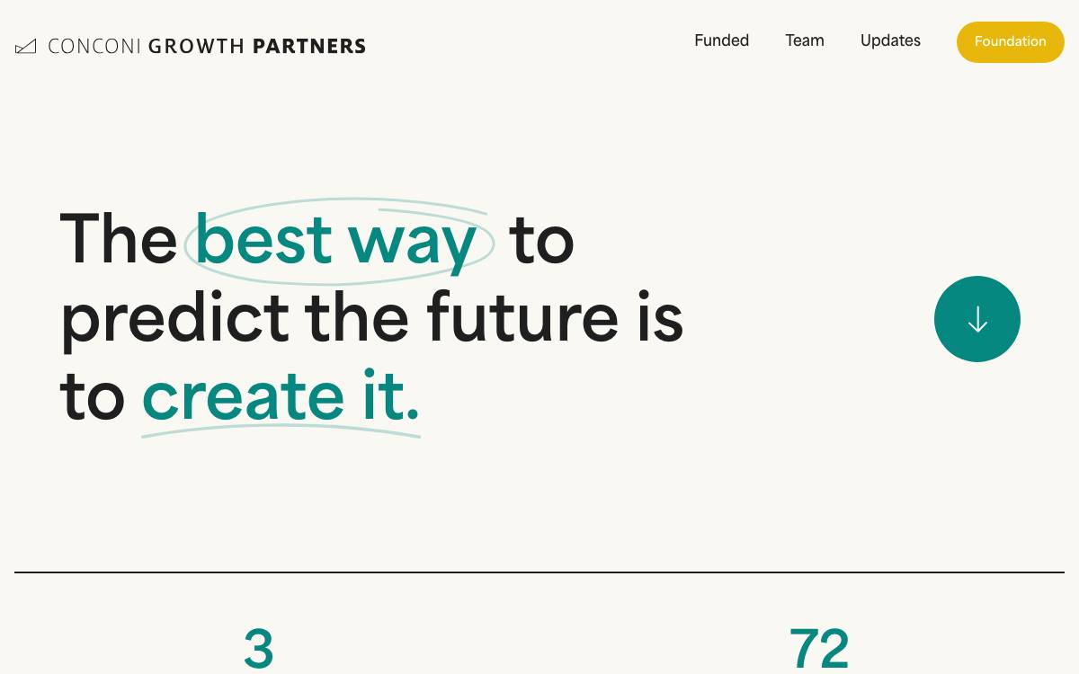 Conconi Growth Partners website preview