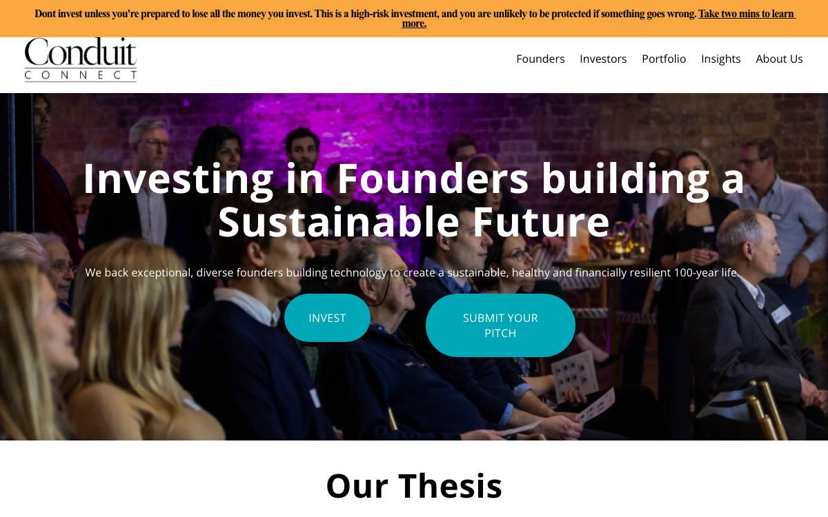 Conduit Connect website preview