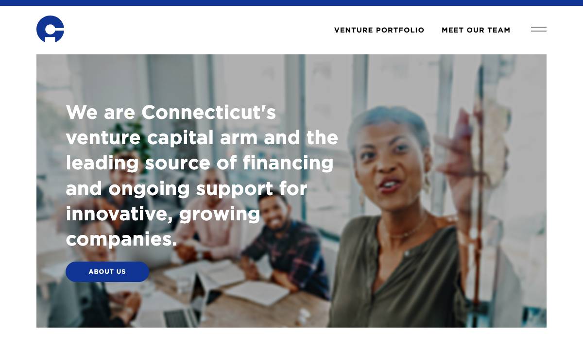 Connecticut Innovations website preview
