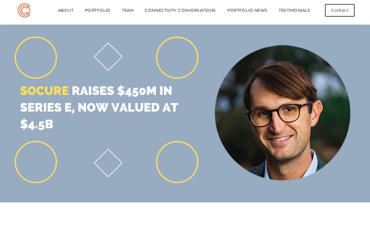 Connectivity Ventures website preview