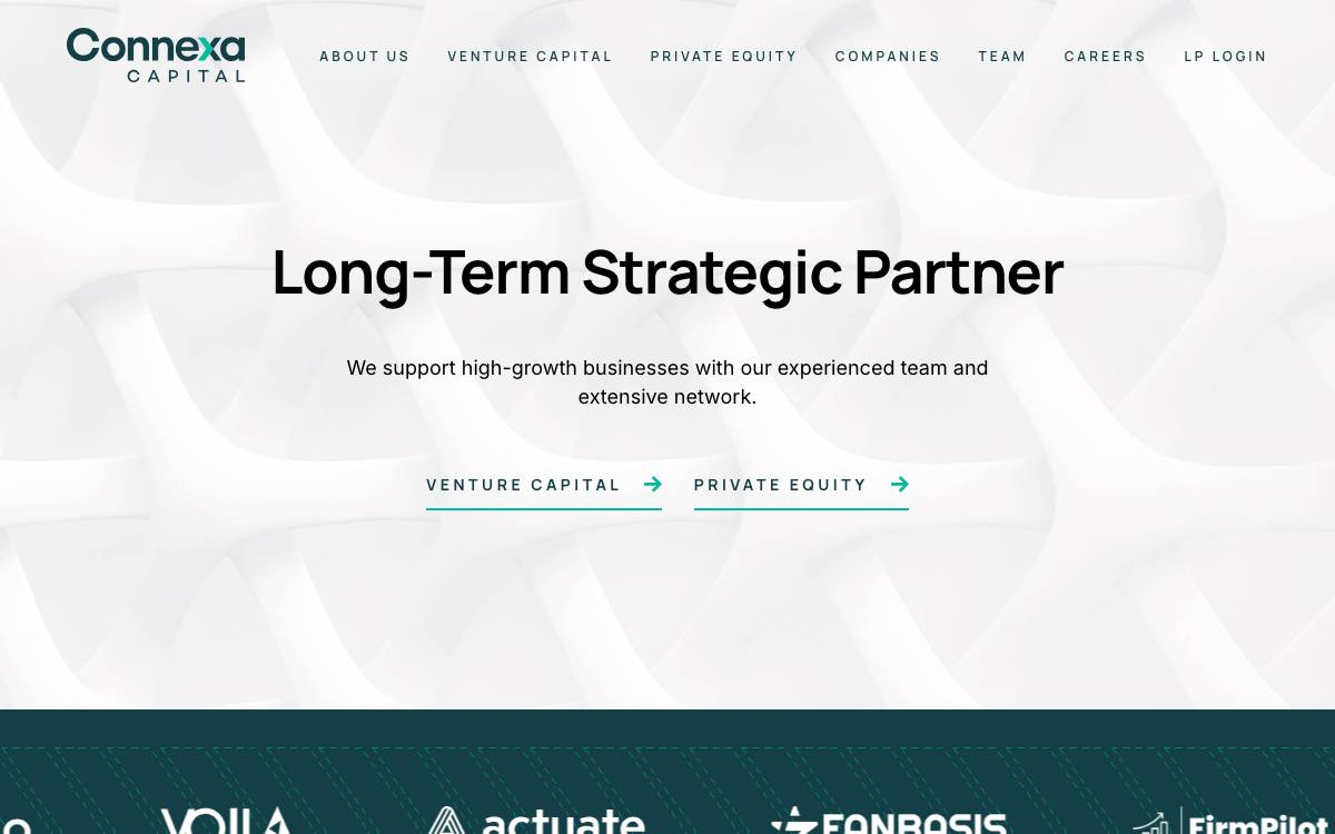 Connexa Capital website preview