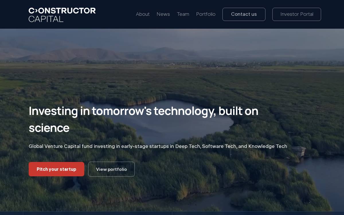 Constructor Capital US website preview