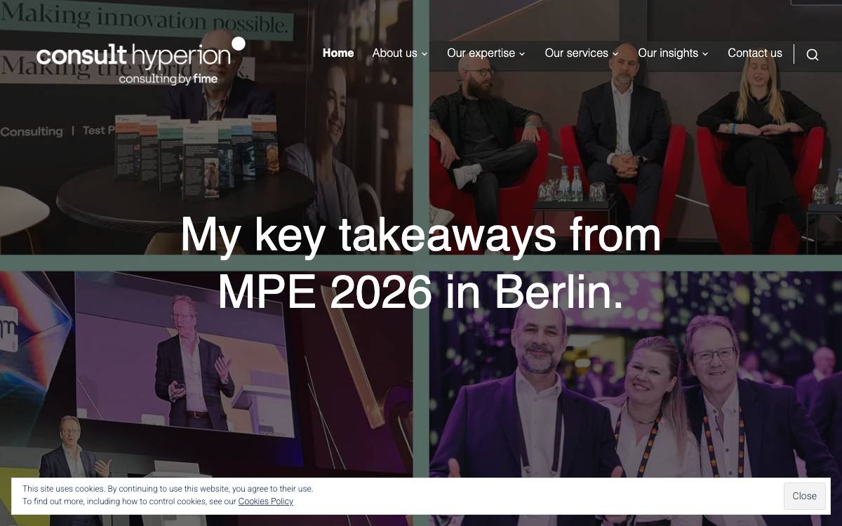 Consult Hyperion website preview