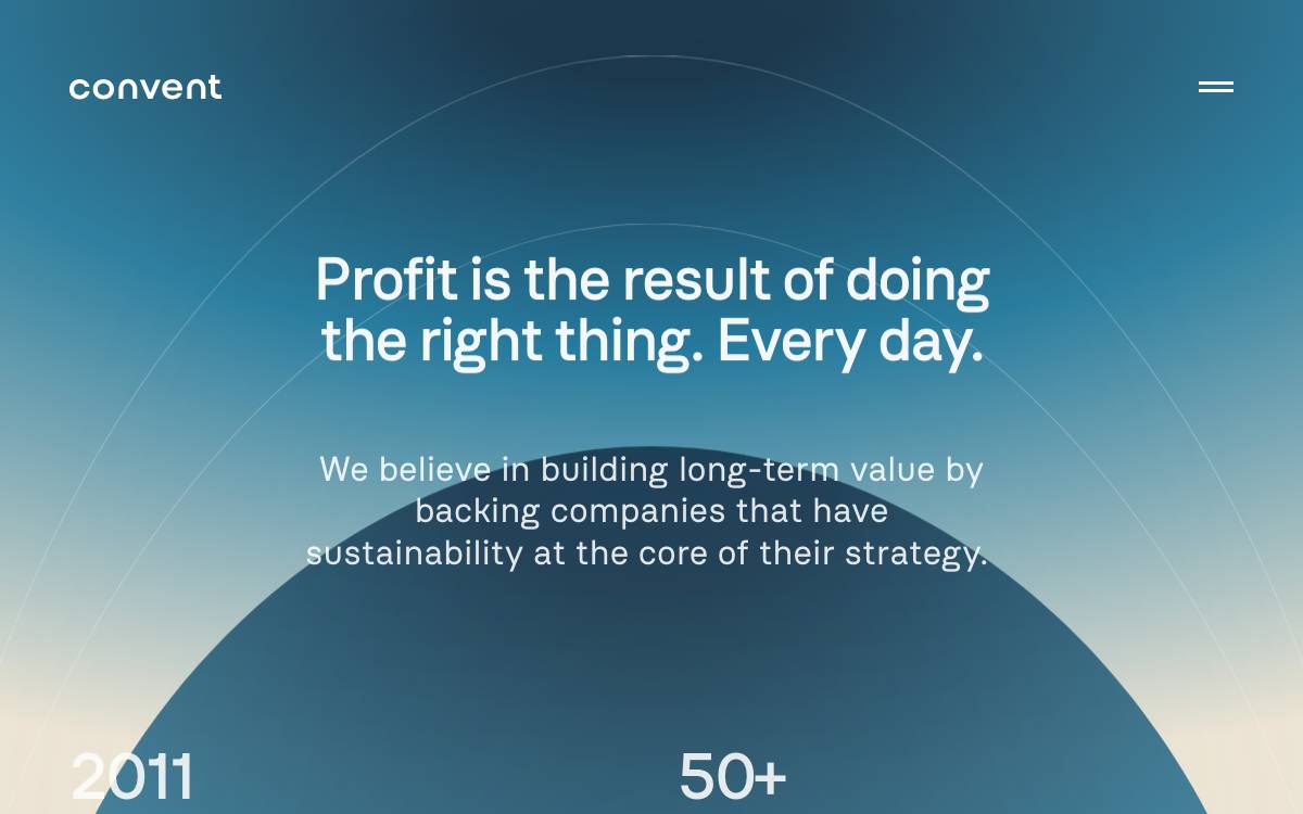 Convent Capital Management AFF website preview