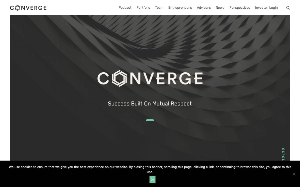 Converge website preview