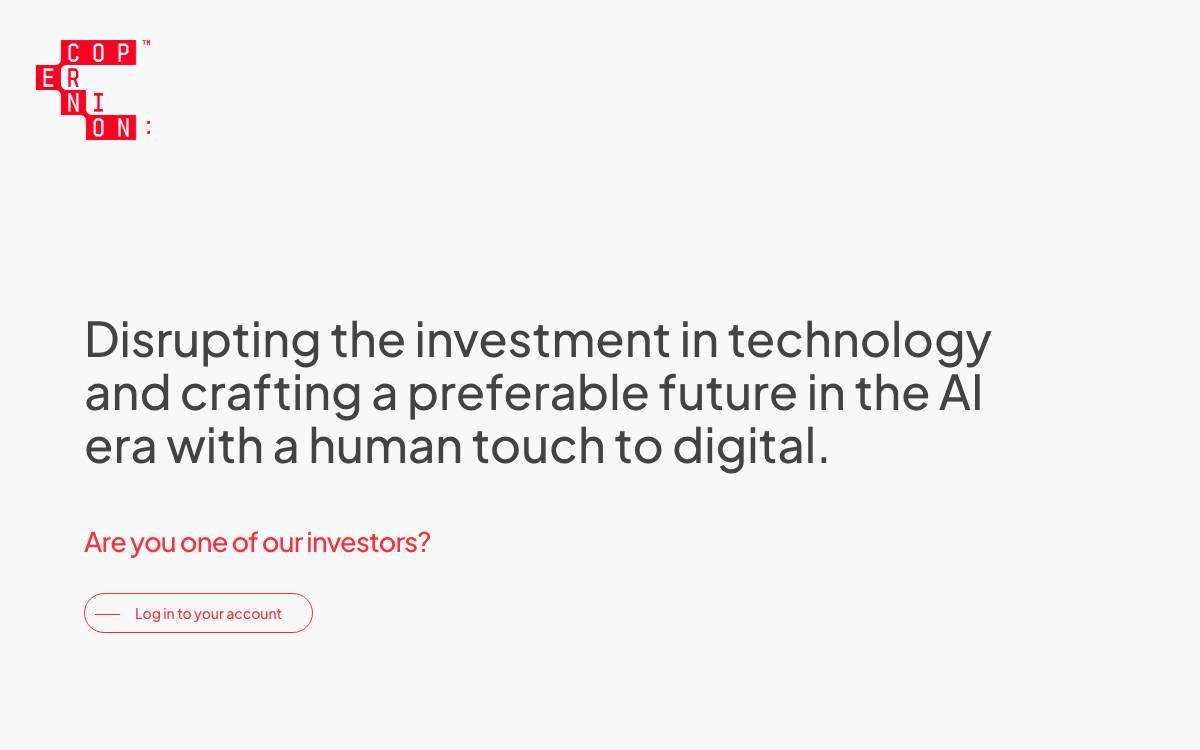 COPERNION website preview