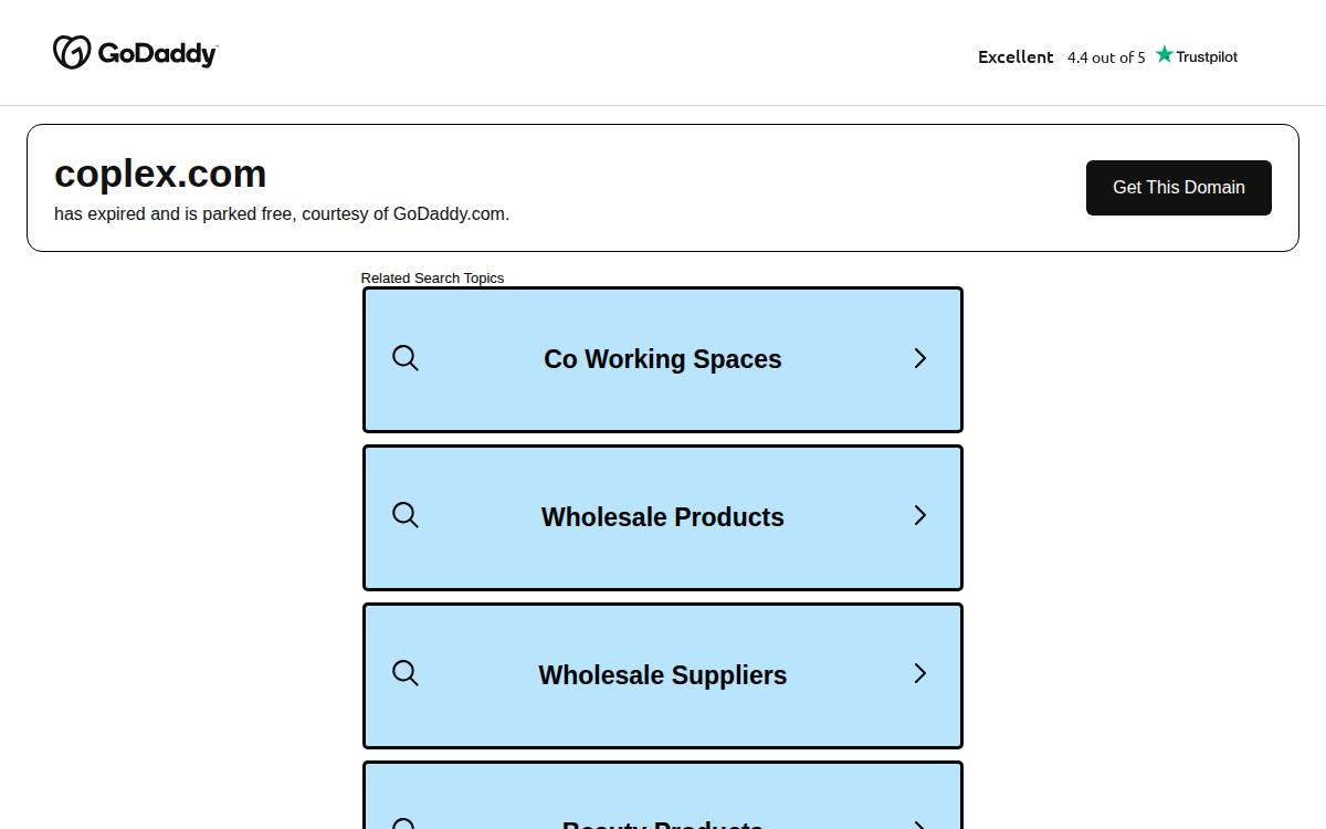 COPLEX VENTURES website preview
