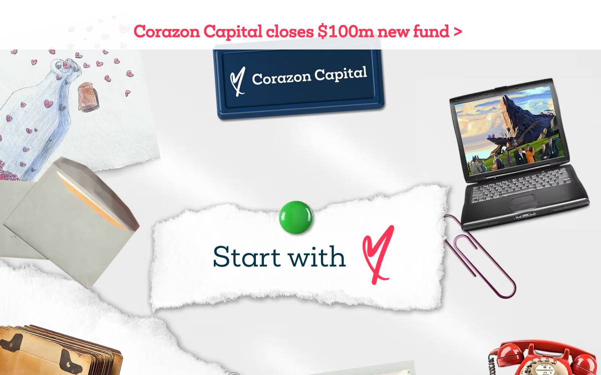 Corazon Capital website preview