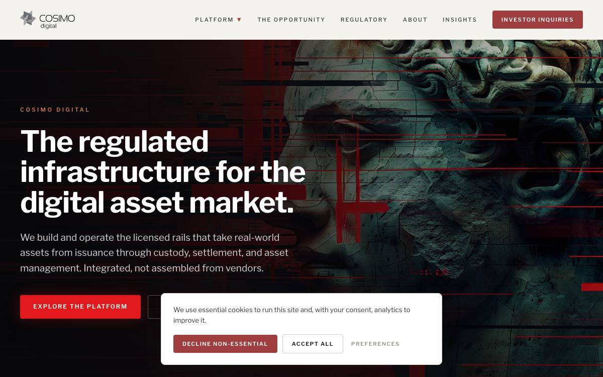 COSIMO Digital website preview