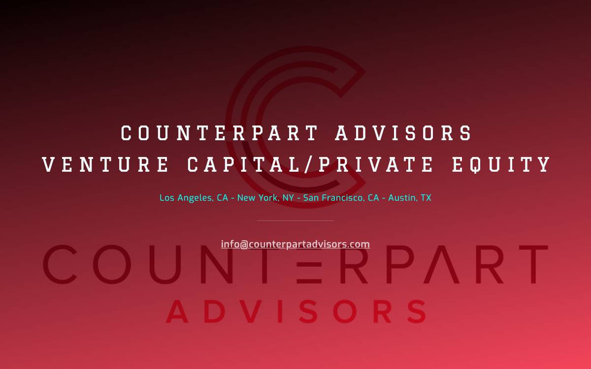 Counterpart Advisors website preview