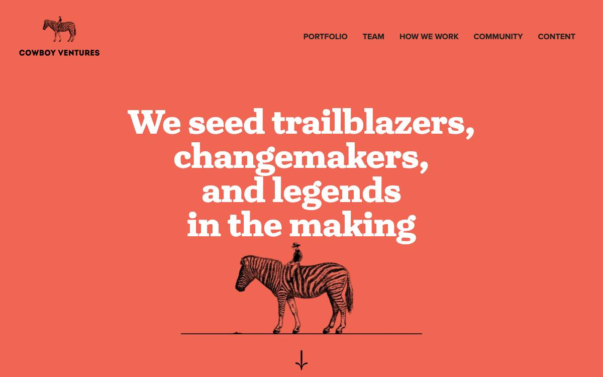 Cowboy Ventures website preview