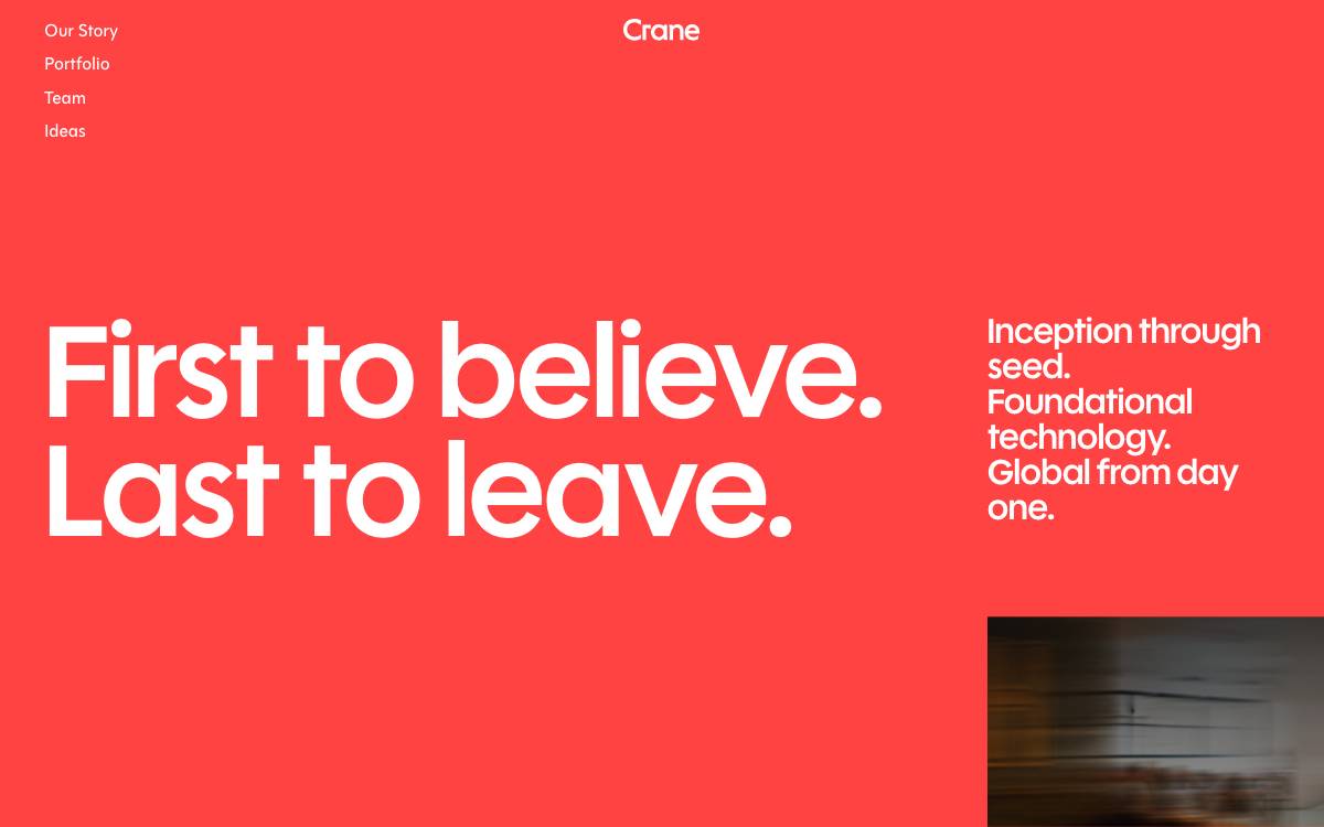 Crane Venture Partners website preview