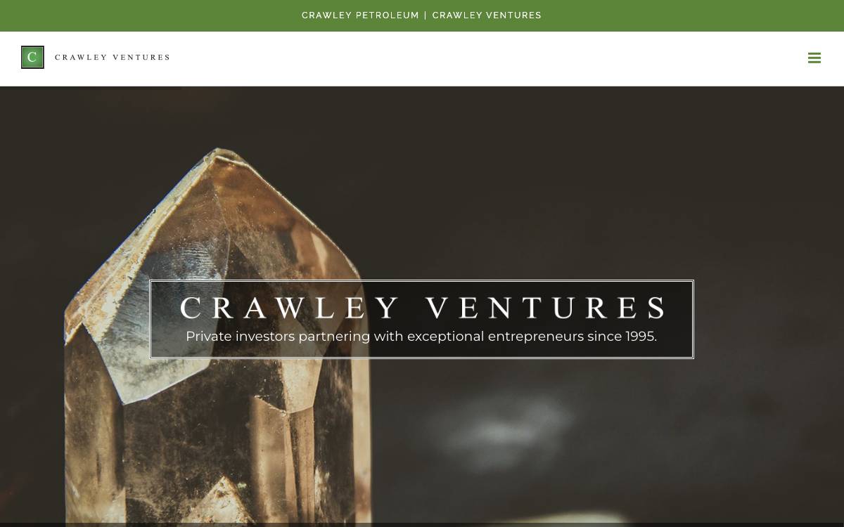 Crawley Ventures website preview