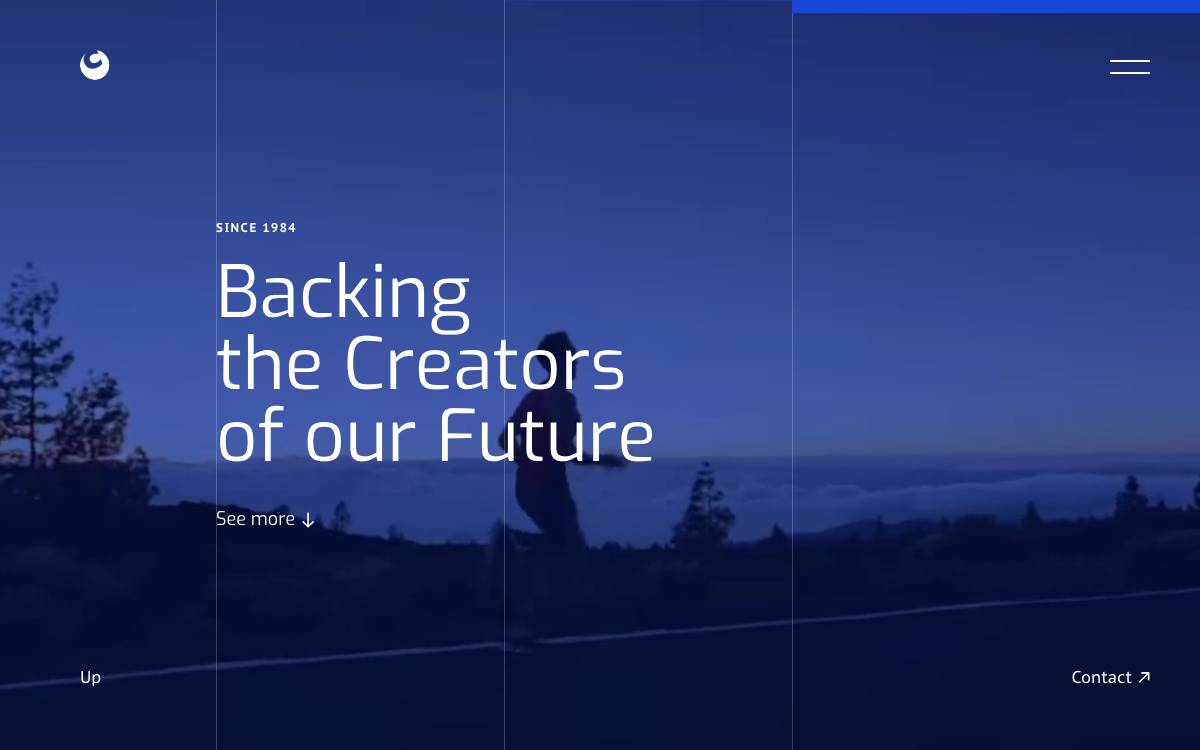 Creathor Ventures website preview