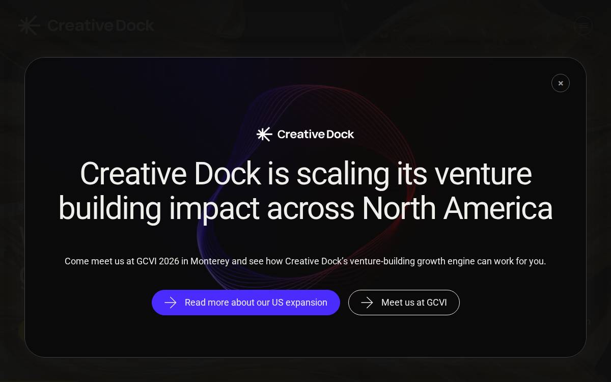 Creative Dock Group website preview