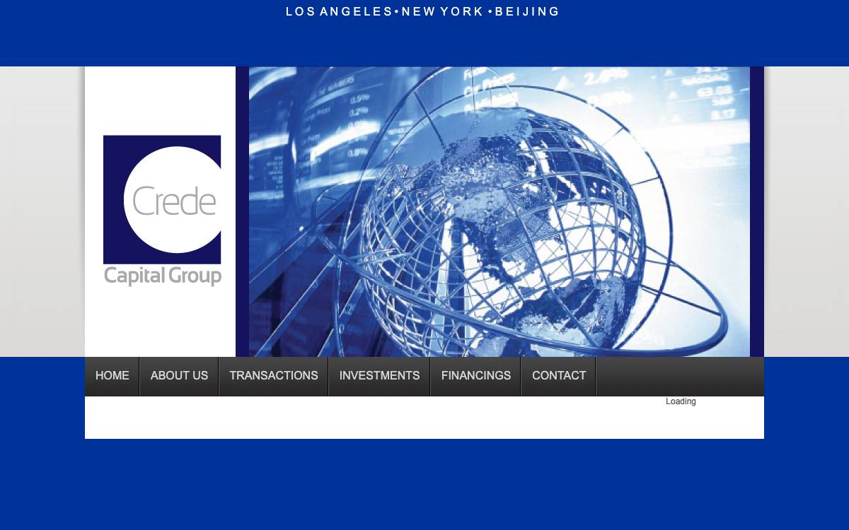 Crede CapitalGroup website preview