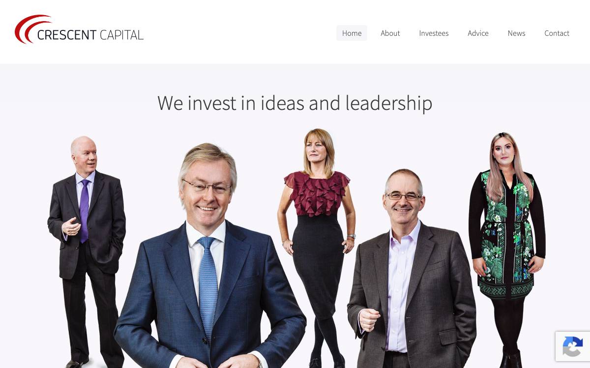 Crescent Capital website preview