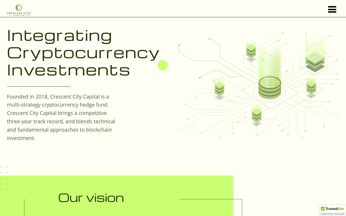 Crescent City Capital website preview