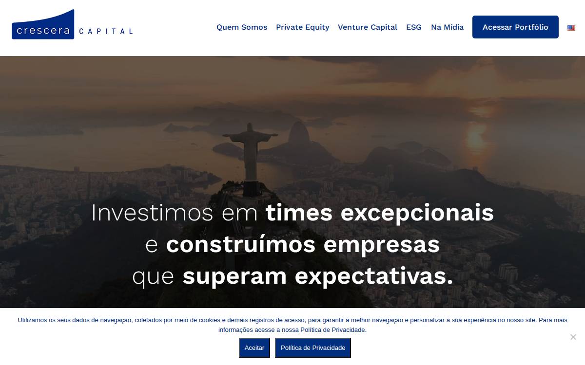 Crescera Capital website preview