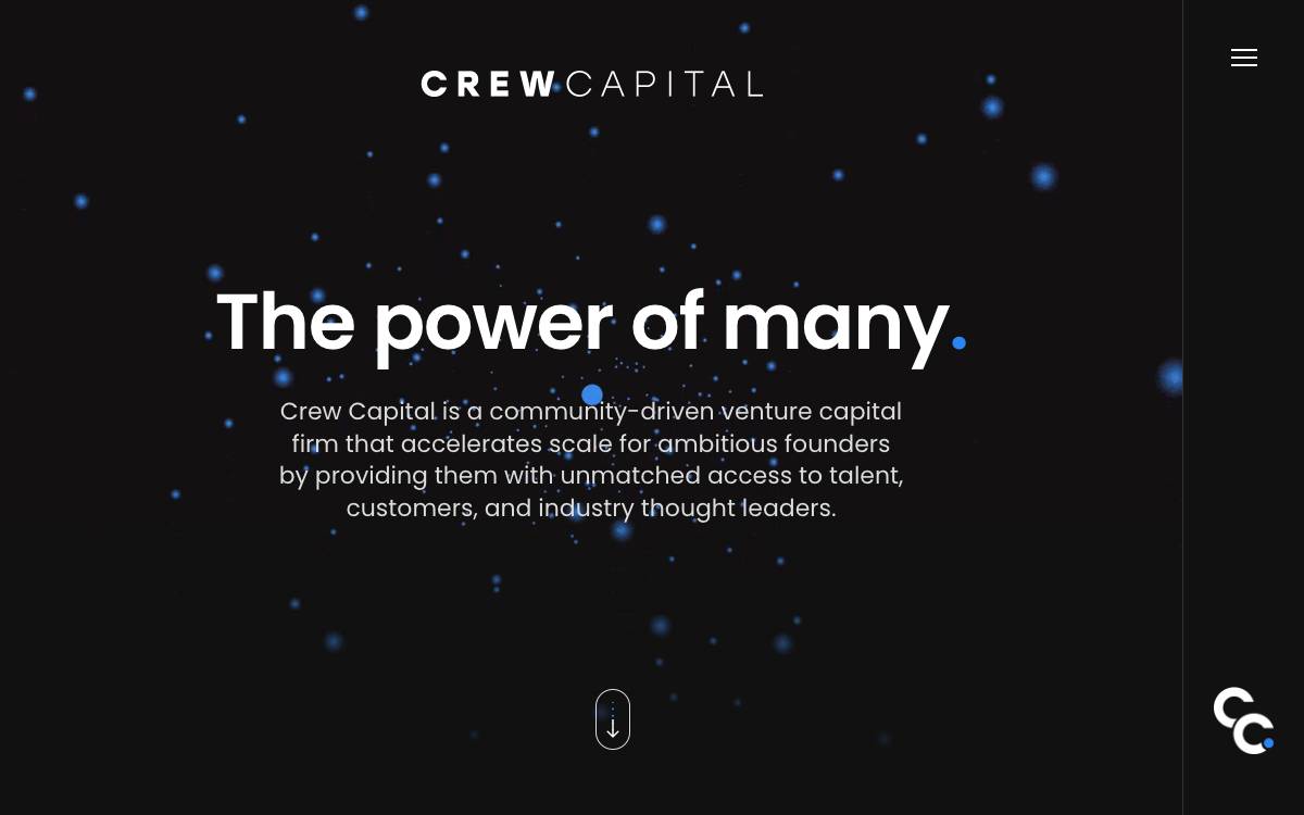 Crew Capital website preview
