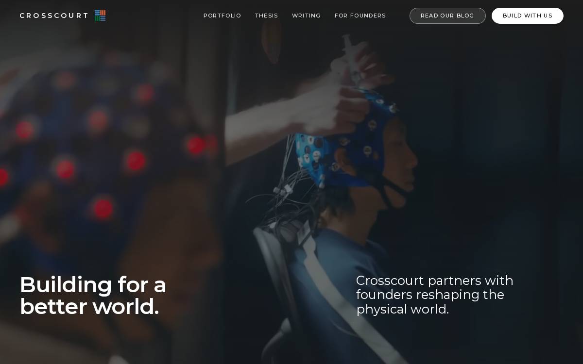 Crosscourt Ventures website preview