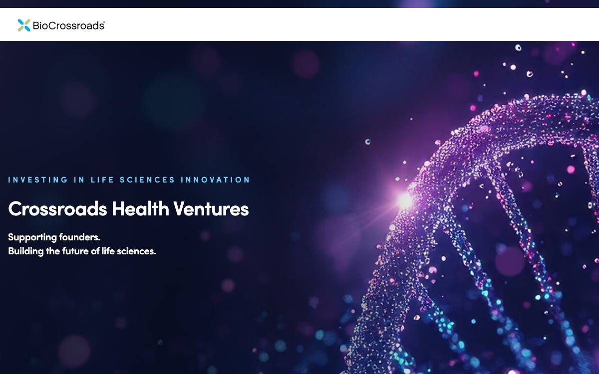 Crossroads Health Ventures website preview