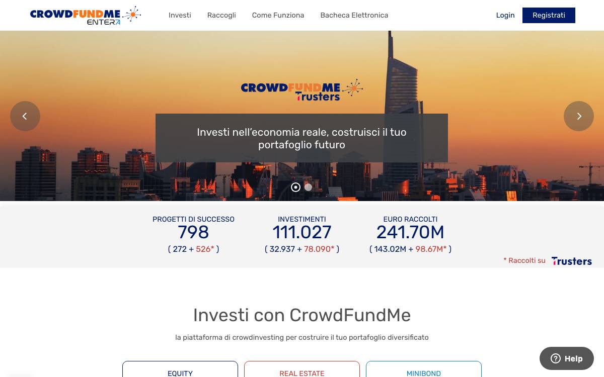 CrowdFundMe website preview