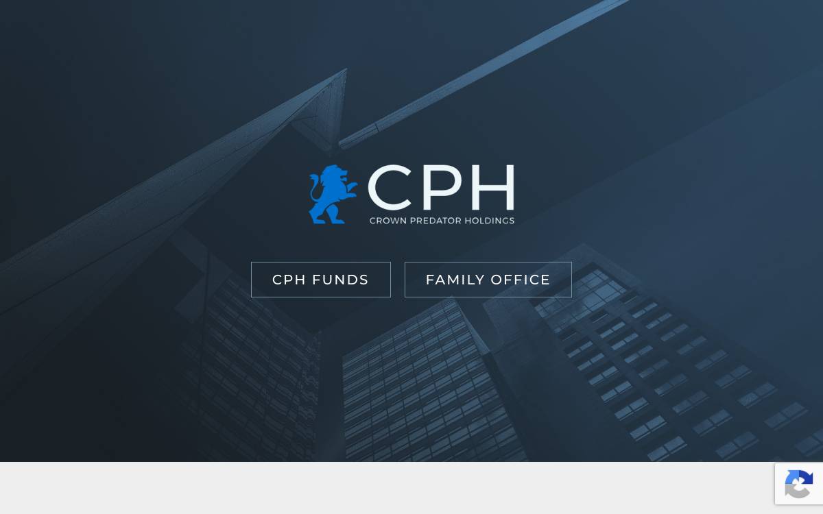 Crown Predator Holdings website preview