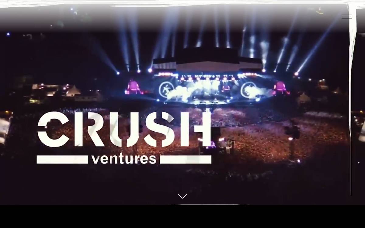 Crush Ventures website preview