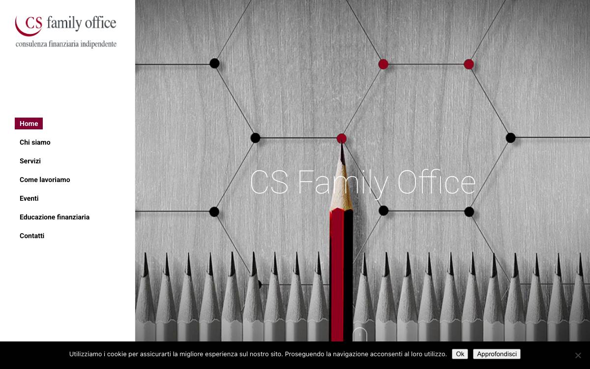 CS Family Office SCF website preview