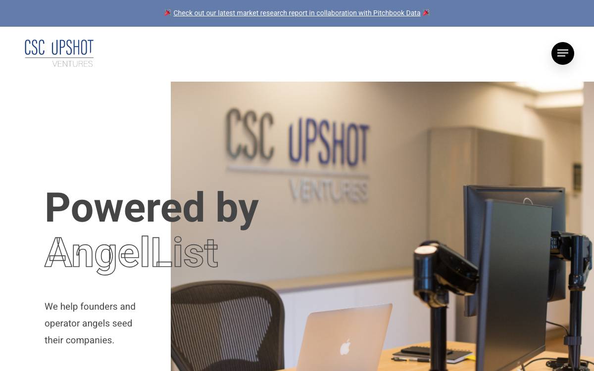 CSC Upshot website preview
