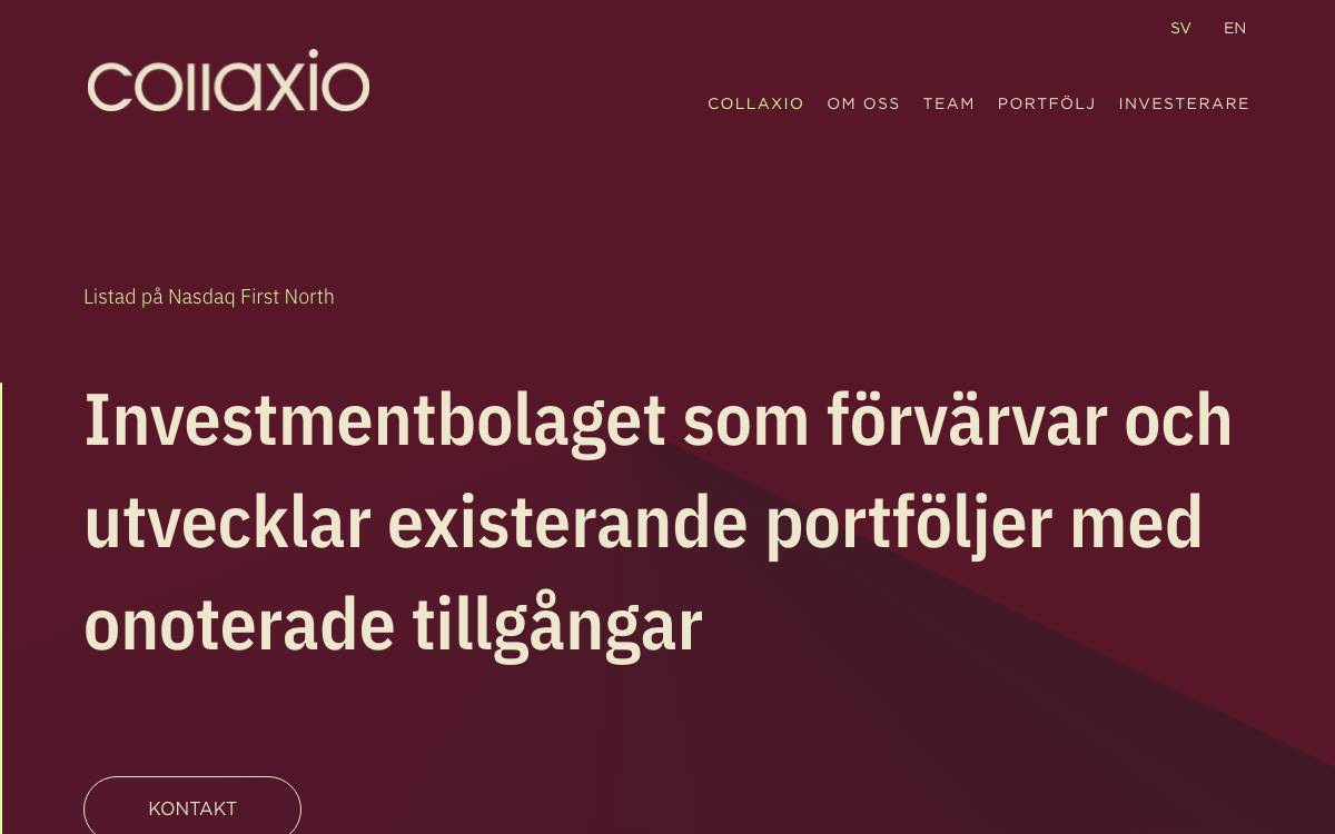 Curitas Ventures website preview