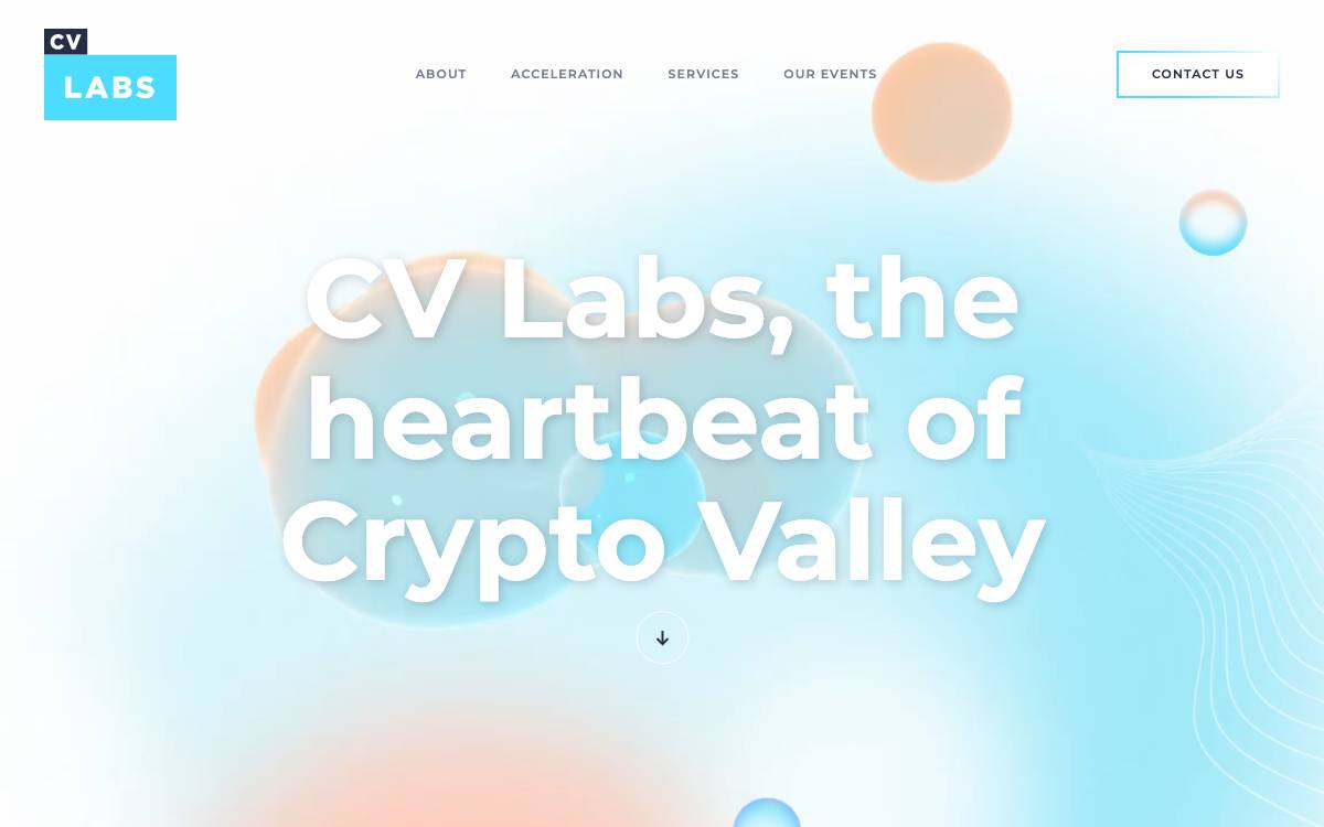 CV Labs website preview