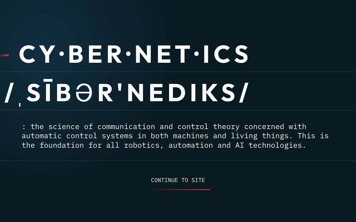 Cybernetix Ventures website preview