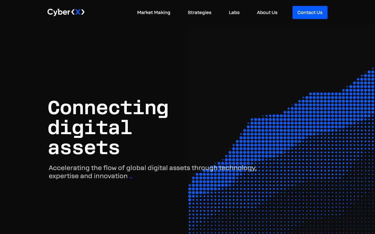 CyberX website preview
