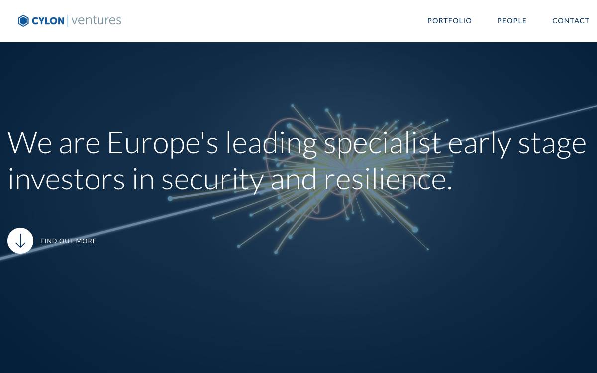 CyLon Ventures website preview