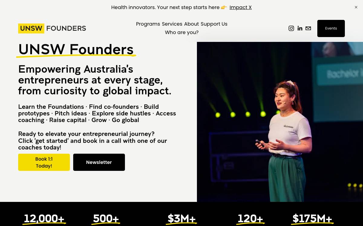D10x Accelerator website preview
