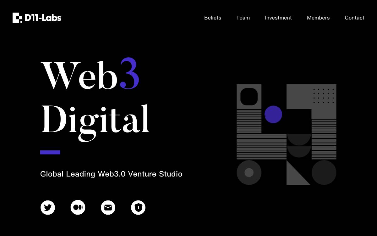 D11-Labs website preview