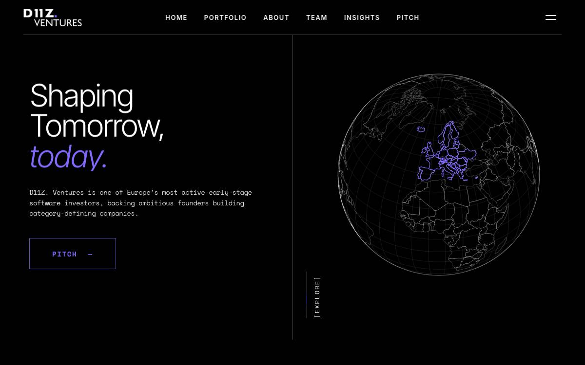 D11Z website preview