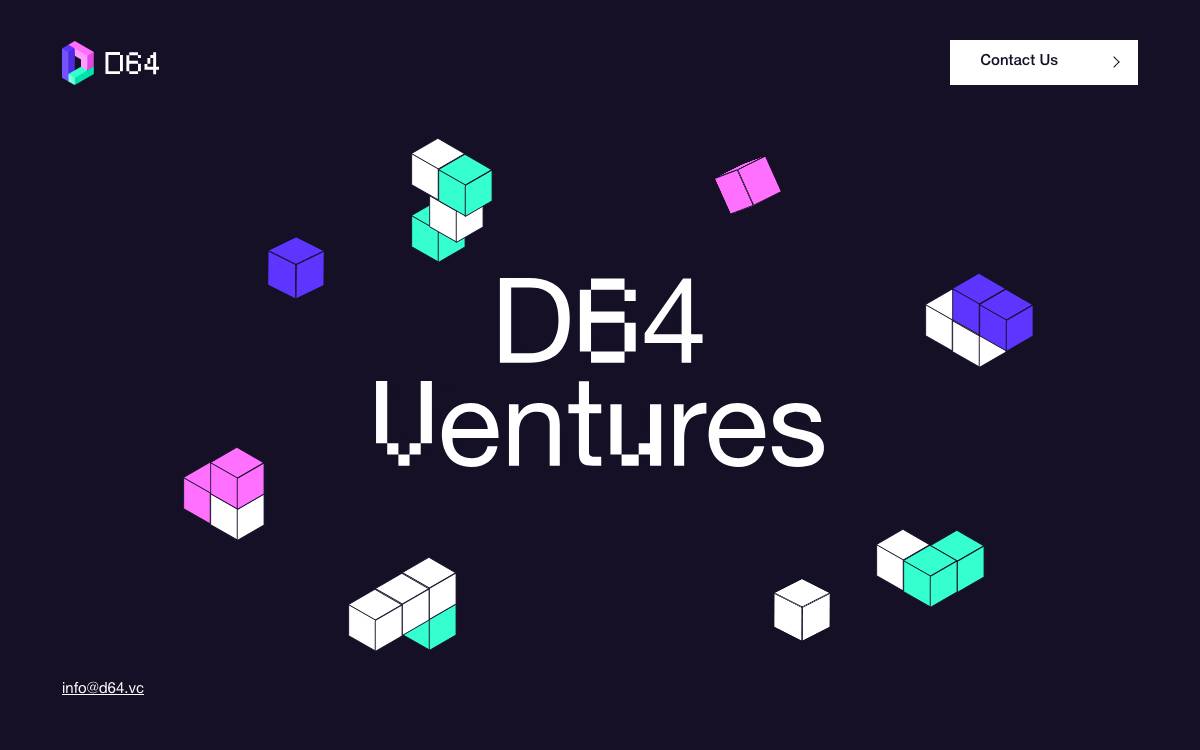 D64 Ventures website preview