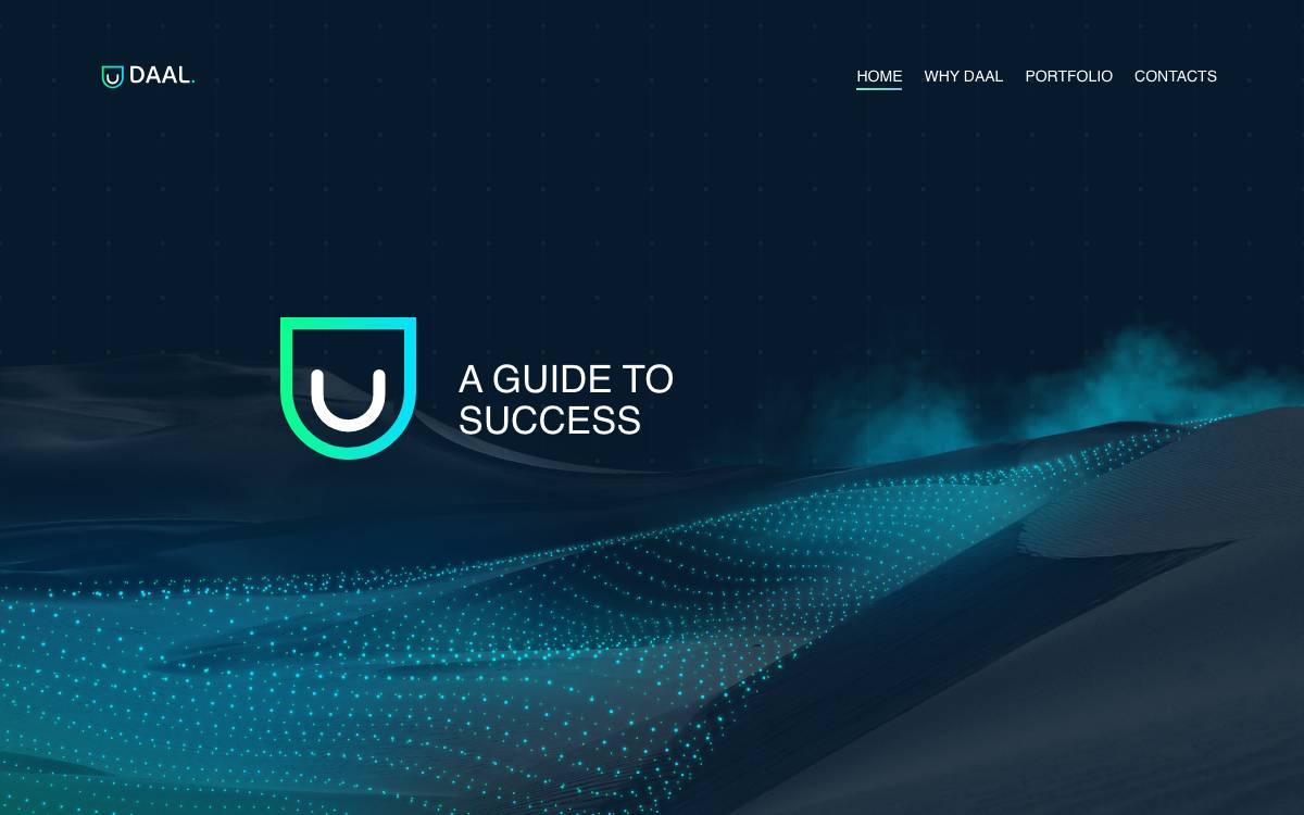DAAL website preview