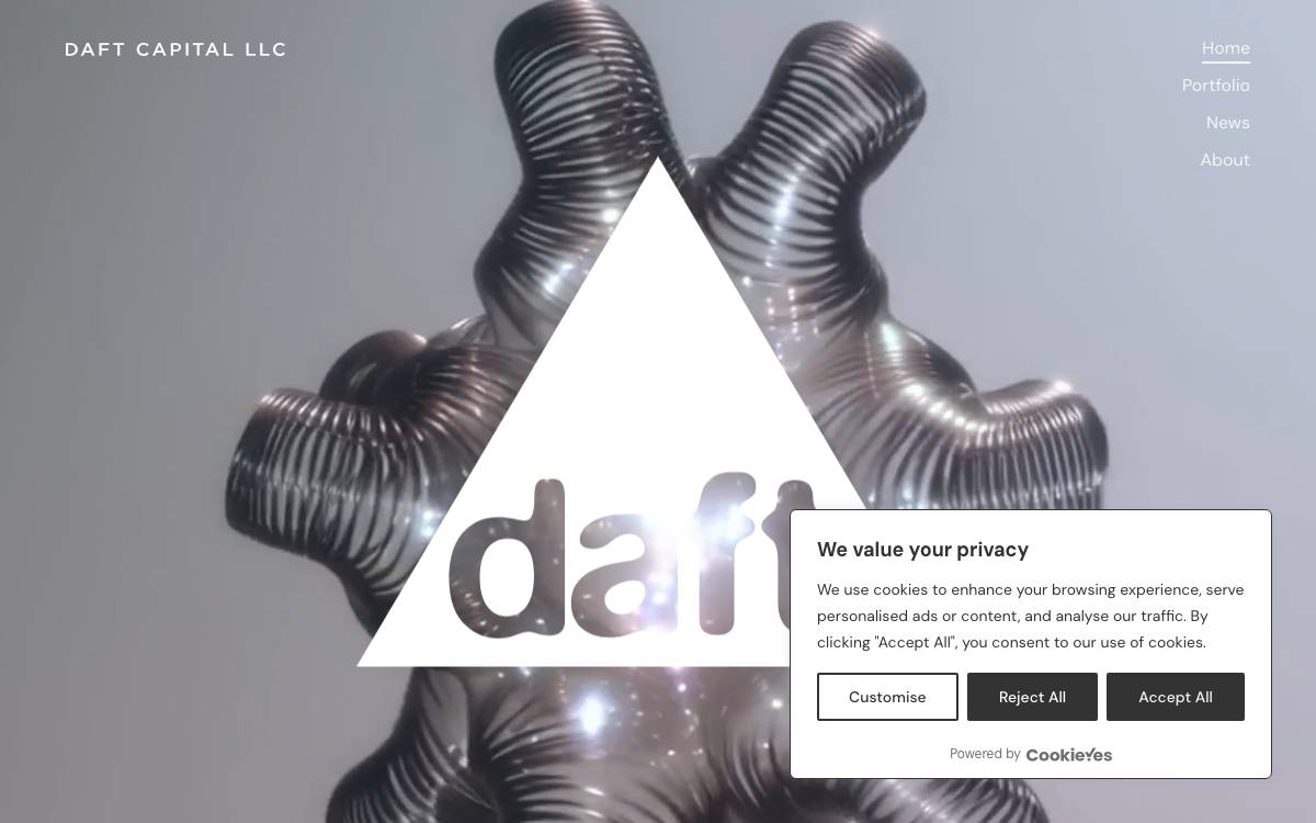 Daft Capital website preview