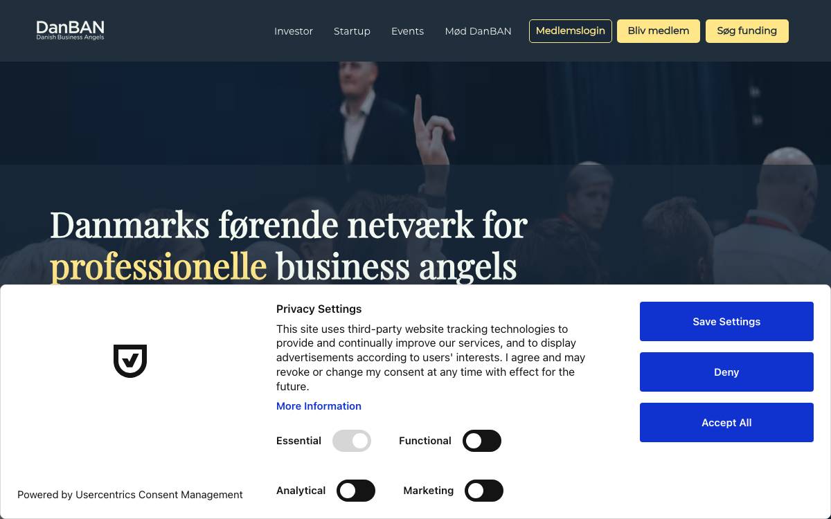 DanBAN website preview