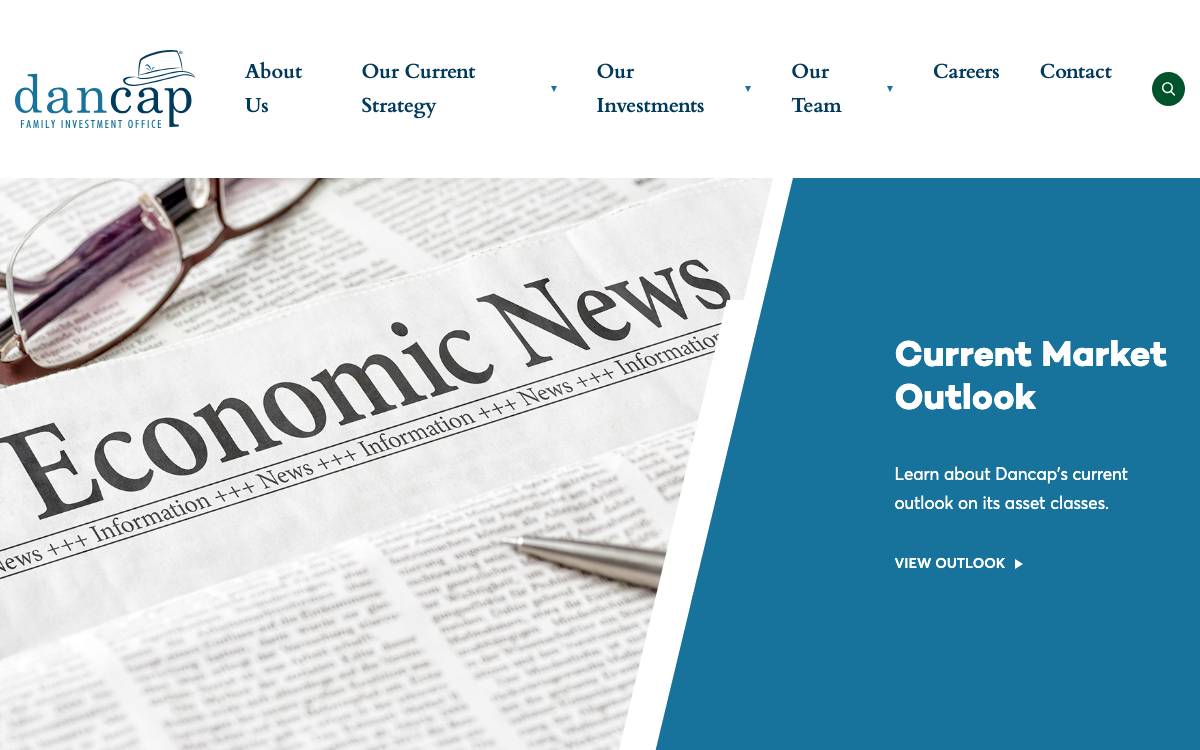 Dancap Family Investment Office website preview