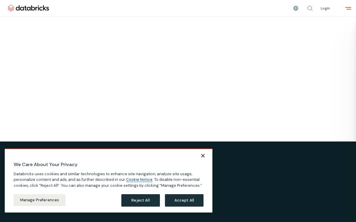 Databricks Ventures website preview