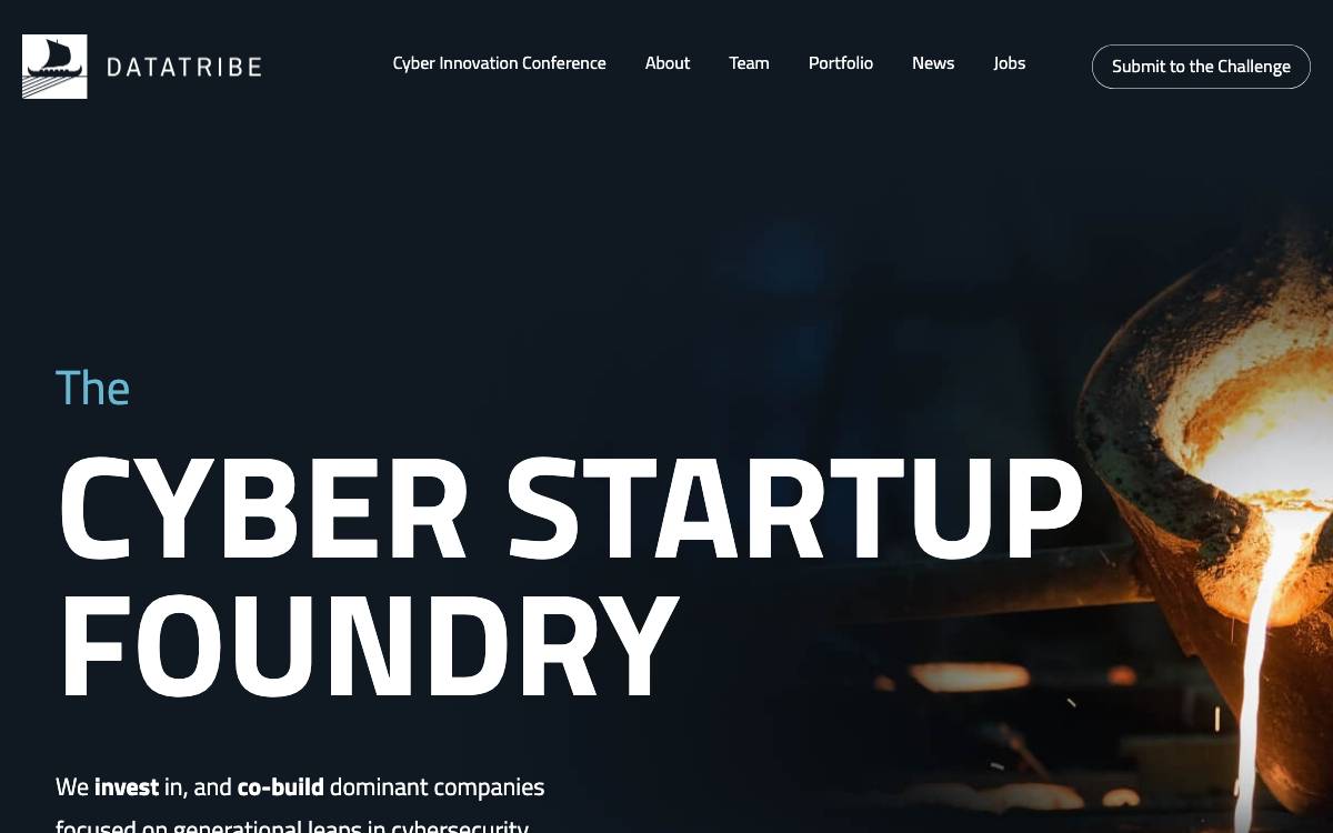 DataTribe website preview