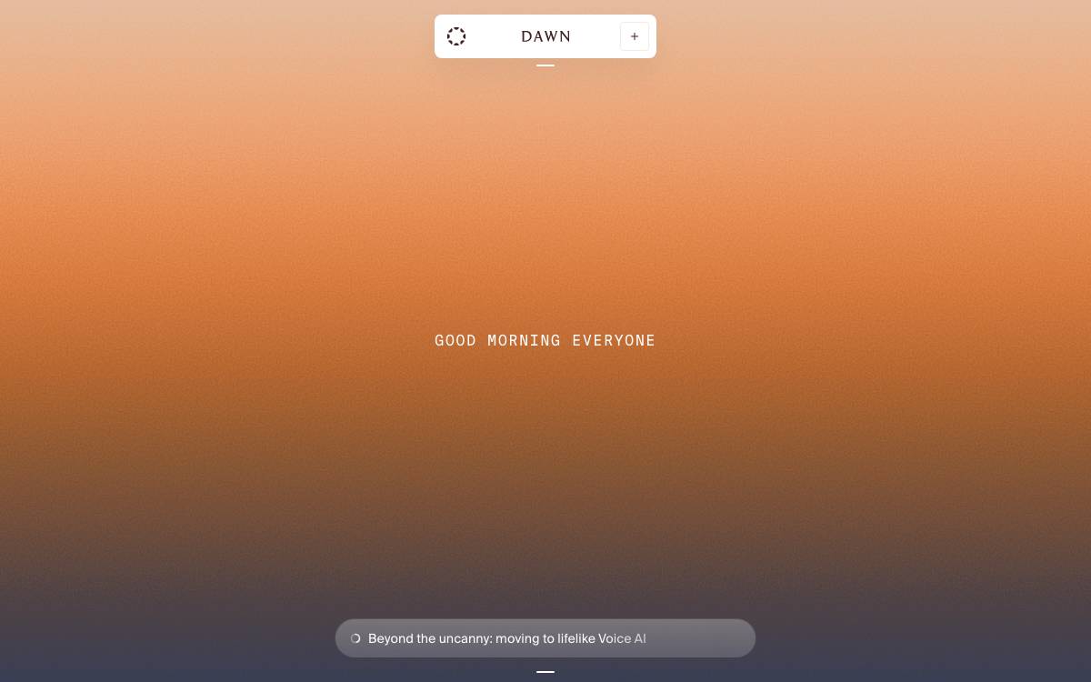 Dawn Capital LLP website preview