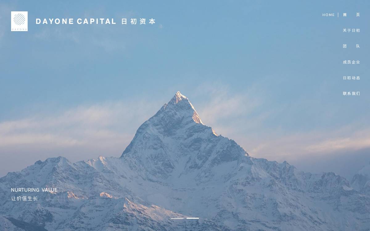 Dayone Capital website preview
